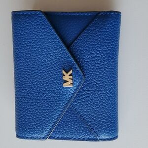 Michael Michael Kors blue wallet.